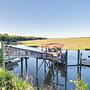 Dock & Views! Waterfront Baisden's Bluff Home