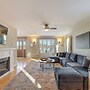 Spacious Eagle Lake Home w/ Fireplace & Deck
