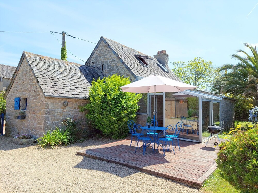 Stone House in Sibiril Near Sandy Beach
