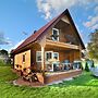 Cottage by Lake Ostrowieckie With Private Beach