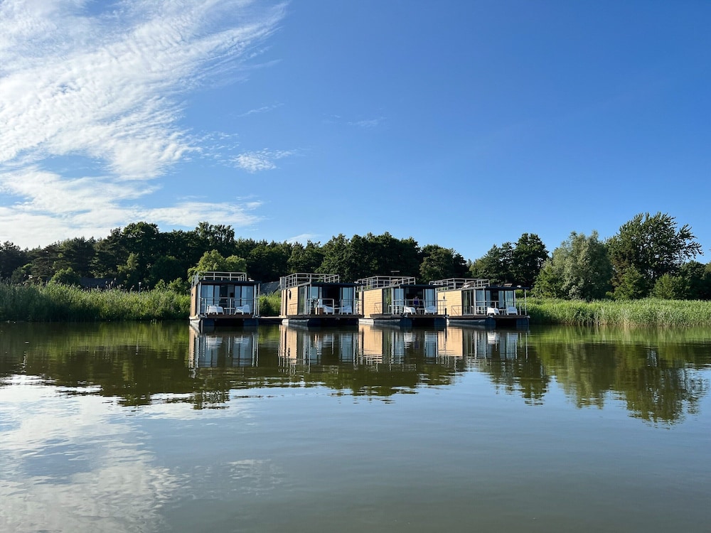 Houseboat in Lazy Near Lake Jamno