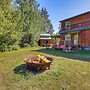 Cabin on 5 Acres in Port Angeles w/ Fire Pit!