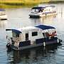 Houseboat on the Peene in Demmin