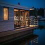 Houseboat in Peenemunde on the Baltic Sea