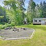 Walk to Beach: Creek-front Sekiu Home w/ Fire Pit!