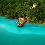 Casa Relaxo Waterfront Villa with Private Dock in Bacalar Lagoon
