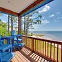 Beachfront Retreat w/ Dock in Lanark Village!