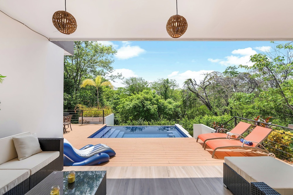 Villa with Minimalist Design & Scenic Deck with Private Infinity Pool 