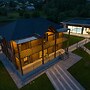 Wooden Villa with pool and sauna
