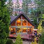 Classic A-frame Cabin w/ Hot Tub + Deck & Easy Access Near Ski + Lake 