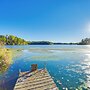 Northwoods Nature Escape! Lakefront Hayward Cabin