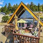 Beautifully Remodeled Beach Front A-frame