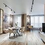 Bright apartment with balcony Minsk-Mir