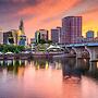 Landing in Downtown Hartford Near Dunkin' Park