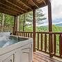 View Private Log Cabin Fireplace Hot tub Relax