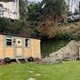 Riverside Shepherds Hut in Newtown Wales