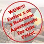 Home Style Apartments - 1 & 3 BR Suites with Full Kitchen
