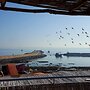 Art riad au bord de la mer