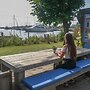 8 Pers Chalet Carla in Front of the Lauwersmeer and own Fishing Pier