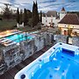 Grand Castle in Saint Caprais de Lerm with Sauna & Hot Tub