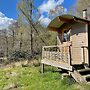 Cosy Woodland off Grid Shepherds Hut - Hazel