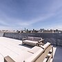 Airy 3 BR Flat w Shared Deck - gym - Mins to NYC