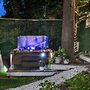 Hot Tub + Walk to Lakeside Dining: Meredith Home!