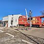 Unique Joplin Gem: Converted Train Car Studio