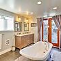 Walk to Keller Beach: Waterfront Studio w/ Hot Tub