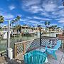 Furnished Deck: Waterfront Port Isabel Cottage!