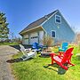 Nautical Lubec Cottage w/ Fire Pit & Grill!