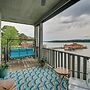 Lake-view Balcony: Hot Springs Penthouse!