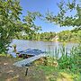 Waterfront Cottage in Fort Towson w/ 2 Decks!