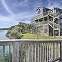Avon Home on the Channel w/ Deck & Views!
