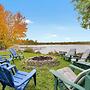 Rustic Cottage w Heating Kitchen Canal Lake