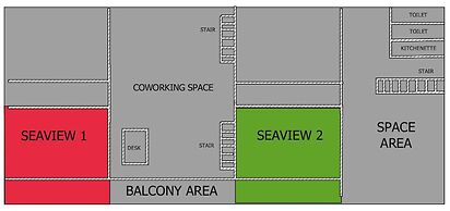 Zone6 Coworking Beach Apartment