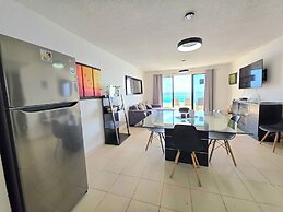 Oceanfront white sand beach condo
