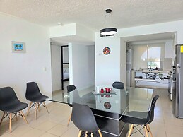 Oceanfront white sand beach condo