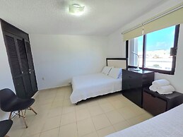 Oceanfront white sand beach condo