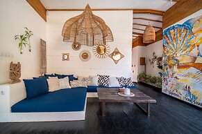 Splendid Villa Shakti Canggu Boho Chic 3bd & Pool