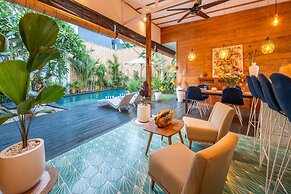 Splendid Villa Shakti Canggu Boho Chic 3bd & Pool