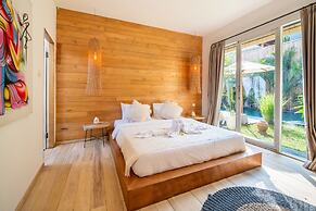 Splendid Villa Shakti Canggu Boho Chic 3bd & Pool