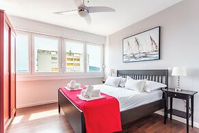 Comfortable apartment with great city and sea view