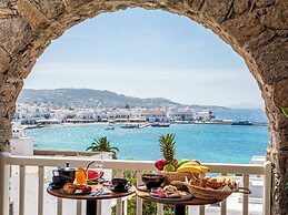 Yalos hotel sunset view