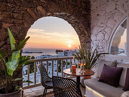 Yalos hotel sunset view