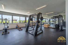 NHOA 207A Lux 2BR Condo Pool View in Aldea Zama