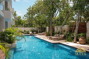 NHOA 207A Lux 2BR Condo Pool View in Aldea Zama