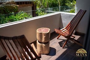 NHOA 207A Lux 2BR Condo Pool View in Aldea Zama