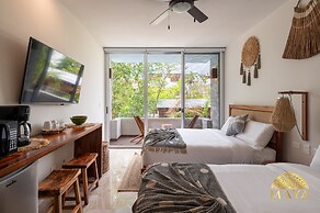 NHOA 207A Lux 2BR Condo Pool View in Aldea Zama