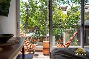 NHOA 207A Lux 2BR Condo Pool View in Aldea Zama